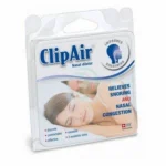 Clipair nasal clip to eliminate snoring and facilitate breathing