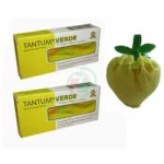 2x tantum verde lozenges with lemon flavor + shopping bag