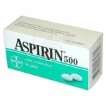 Aspirin 500 mg, 50 tablets