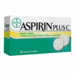 Aspirin plus C, 10 effervescent tablets