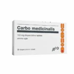 Carbo medicinalis, 30 tablets